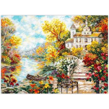 Гоблен Чудесная игла 210-750 Къща край реката