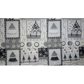 Плат Дания Christmas 4495-100 Бяла Коледа - 30 х 110 см