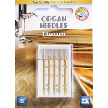 Игли Organ TITANIUM - 5 бр. от № 75 до № 90