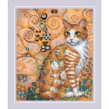 Гоблен Риолис 2319 Златна котка