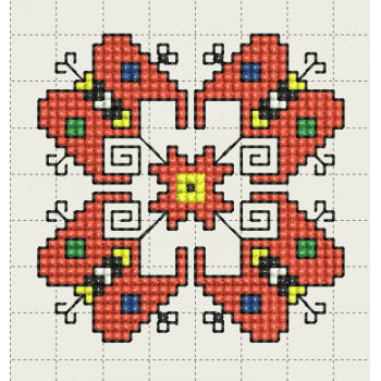 Шевица Мотив 4 - Файл за машинна бродерия