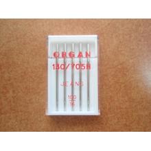 Игли за дънки JEANS Organ - 5 бр. № 100